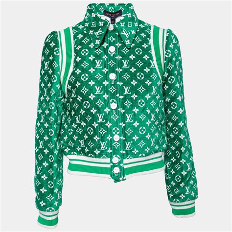 louis vuitton green jacket price|louis vuitton green velvet jacket.